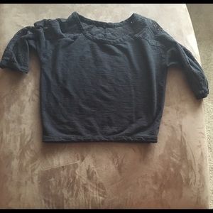 American Eagle Outfitters Black Shirt